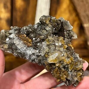 Stunning Calcite with Quartz & Hematite Inclusions